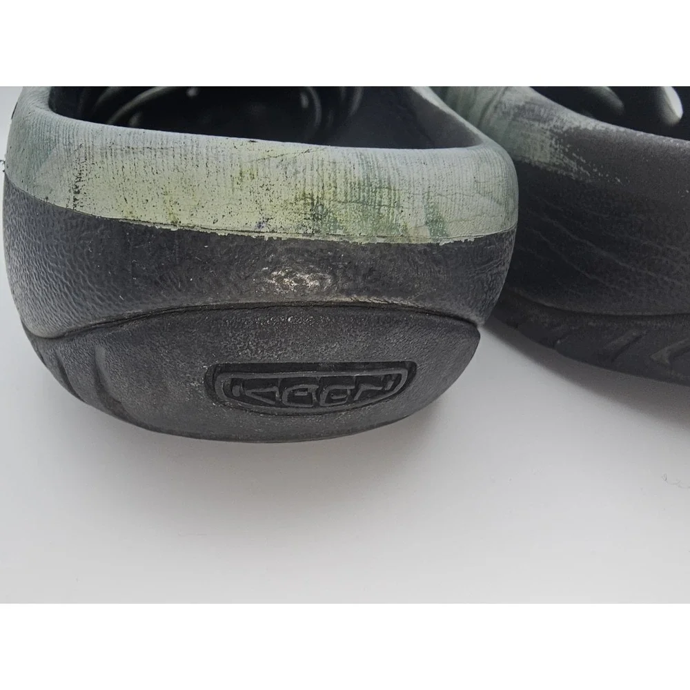 Keen Yogui Arts Women Clogs Size 14 Camo Green Sandal Slip On Mule Shoes 1003581